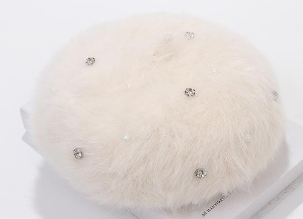 Crystal and Pearl Beret
